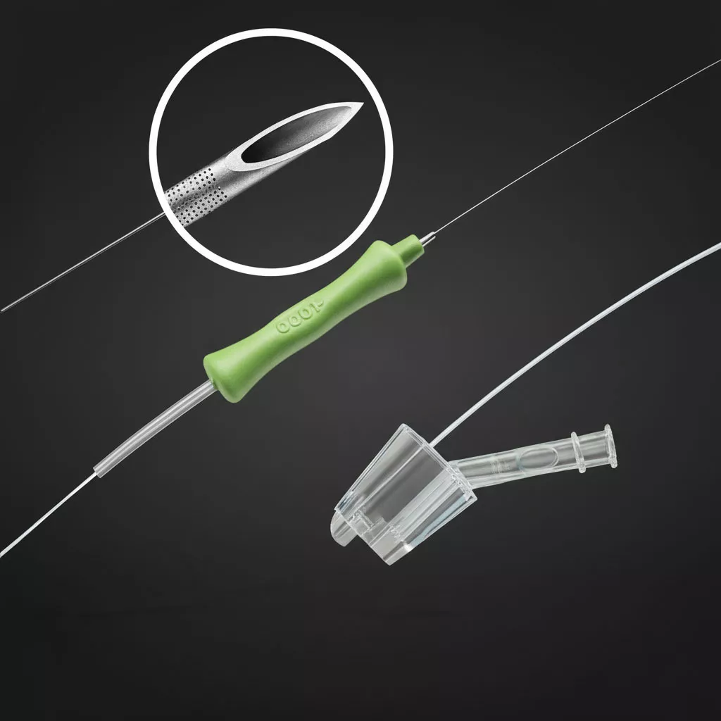 Small Gage Ova-Stiff™ Ovum Aspiration Needle Single Lumen