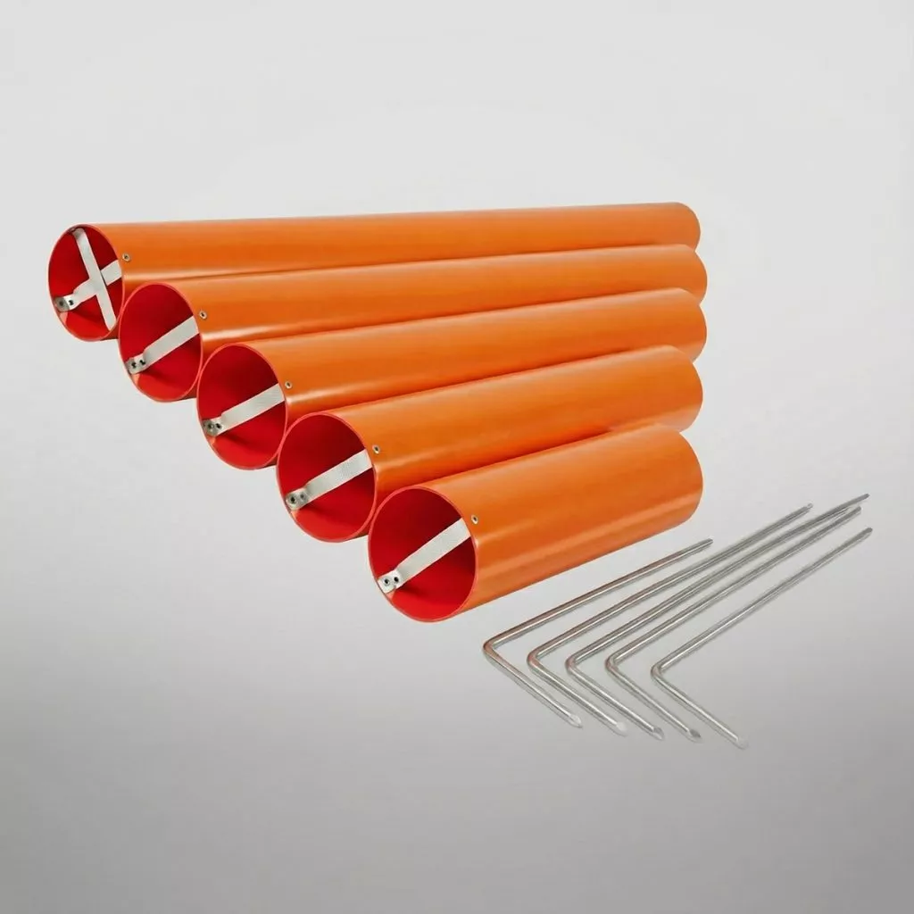 Plastic 5 Shelf & Handle