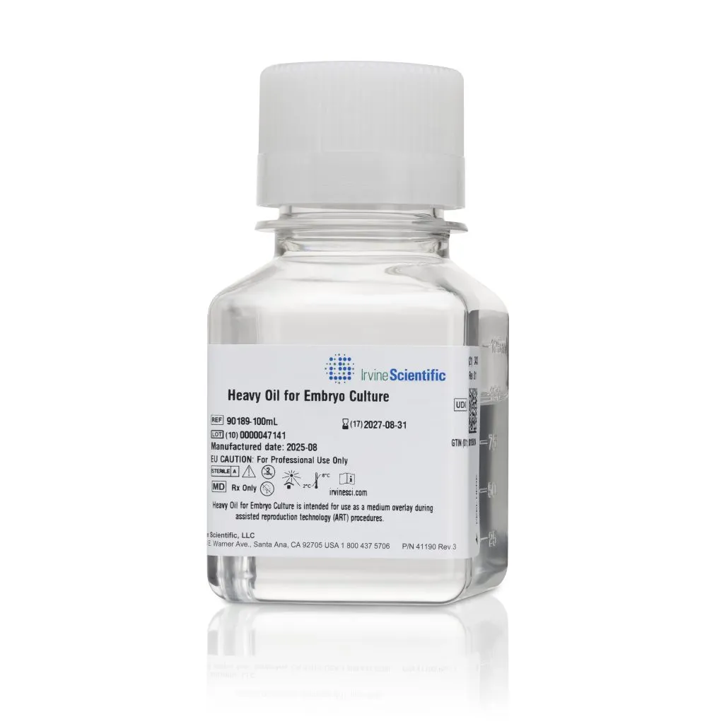 Heavy Oil for Embryo Culture